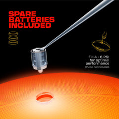 Bright Glow and easy handling make FlashCatch ideal for after-dark play