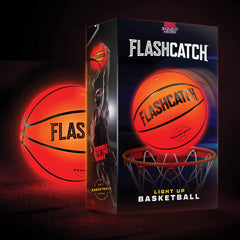 FlashCatch light-up basketball ideal for outdoor training and drills