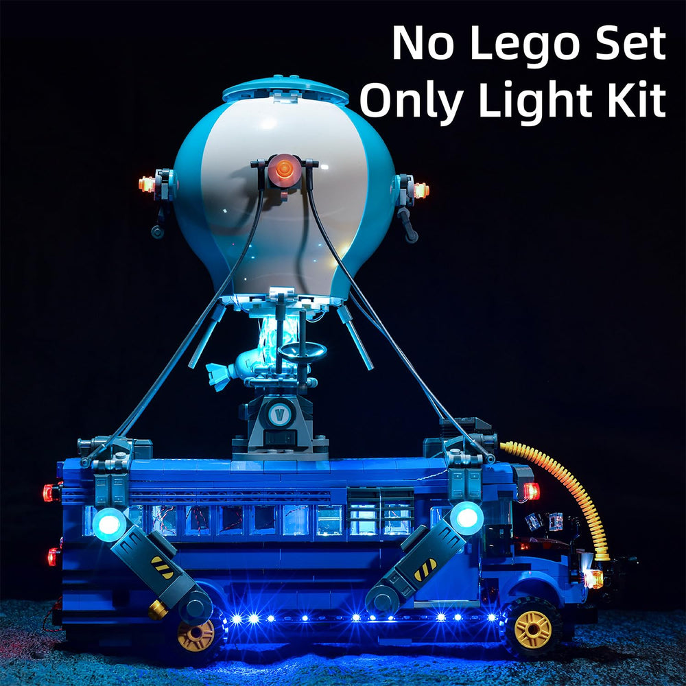 Flashebrick Battle Bus glow effect highlights key details in the display.