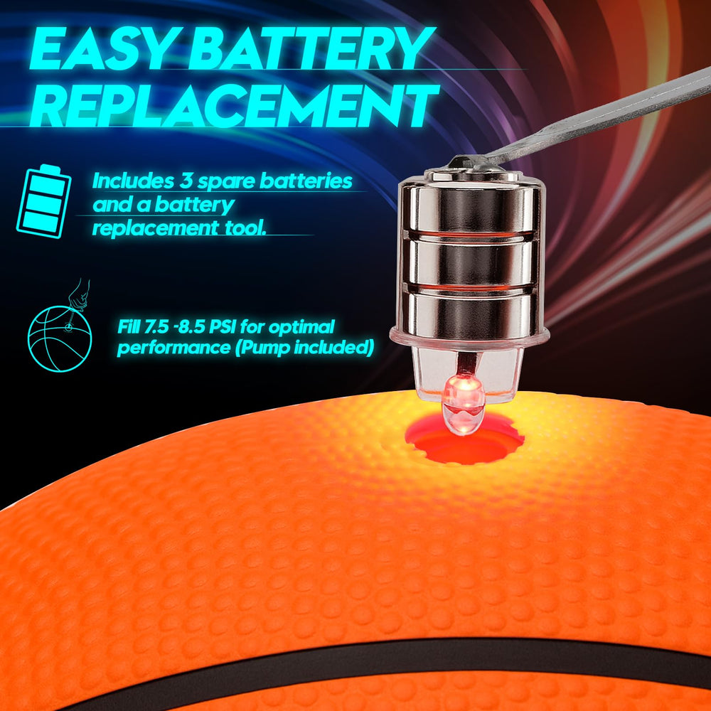 Perfect for outdoor night games and gatherings with a glowing, eye-catching presence.