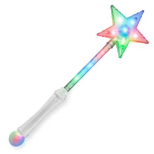 FlashingBlinkyLights wand crystal ball projects kaleidoscope light for dazzling party moments