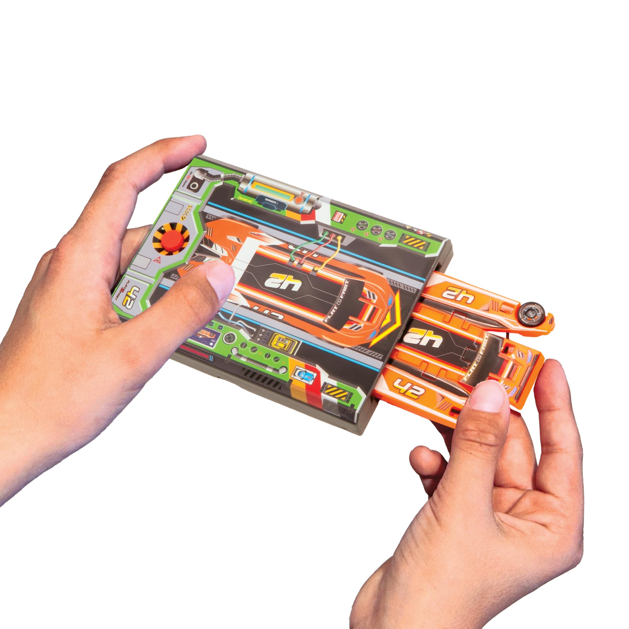 FLAT 2 FAST pocket-size compact design for travel fun