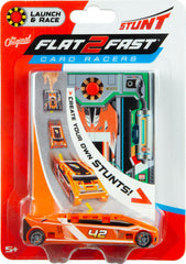 FLAT 2 FAST stunt racer action on table for fast races