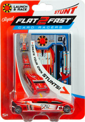 FLAT 2 FAST racer on a smooth surface ready for quick stunts.