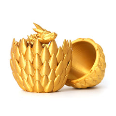 Flavery 3D printed dragon scale texture on egg adds tactile detail