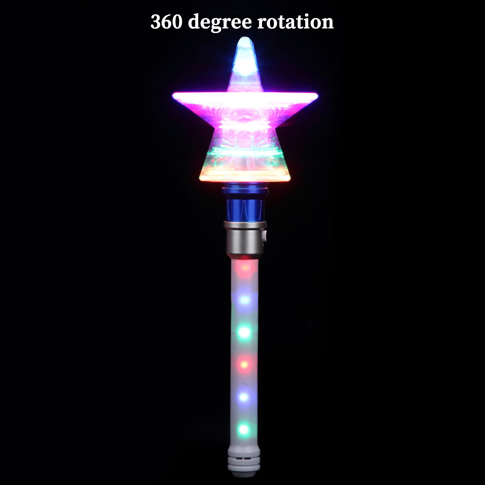 Fleeting Time clear snow glow on wand for mesmerizing visuals