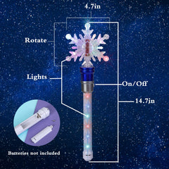Fleeting Time imagination-stimulation wand encourages magical pretend play and storytelling.