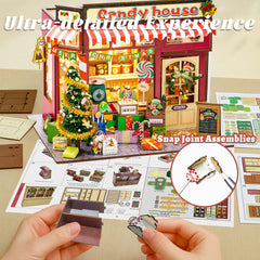 Flever DIY miniature house with family bonding during the build