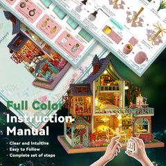 Flever warm glow and tiny details enhance home decor and display.