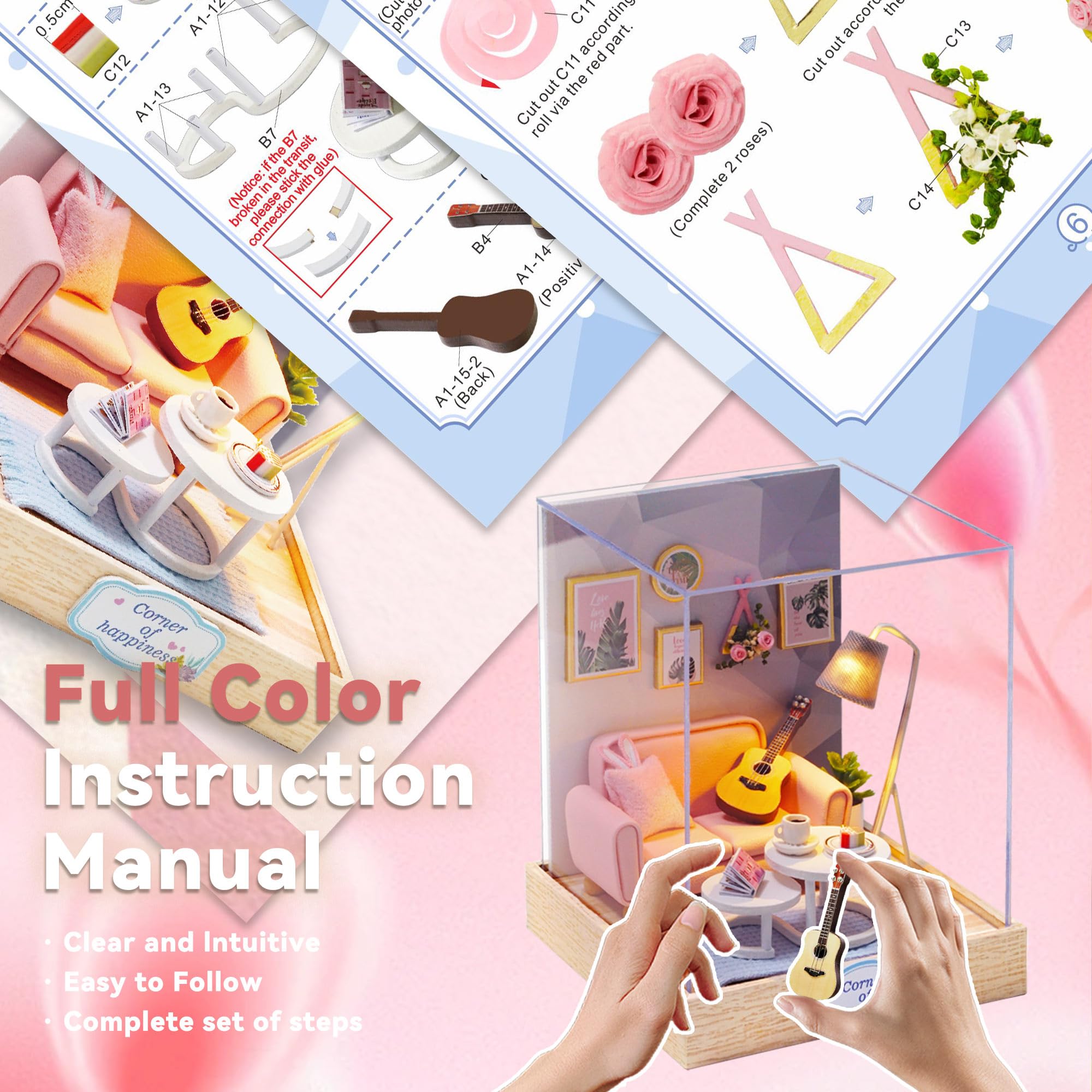 Flever dollhouse recommended for ages 14 and up.