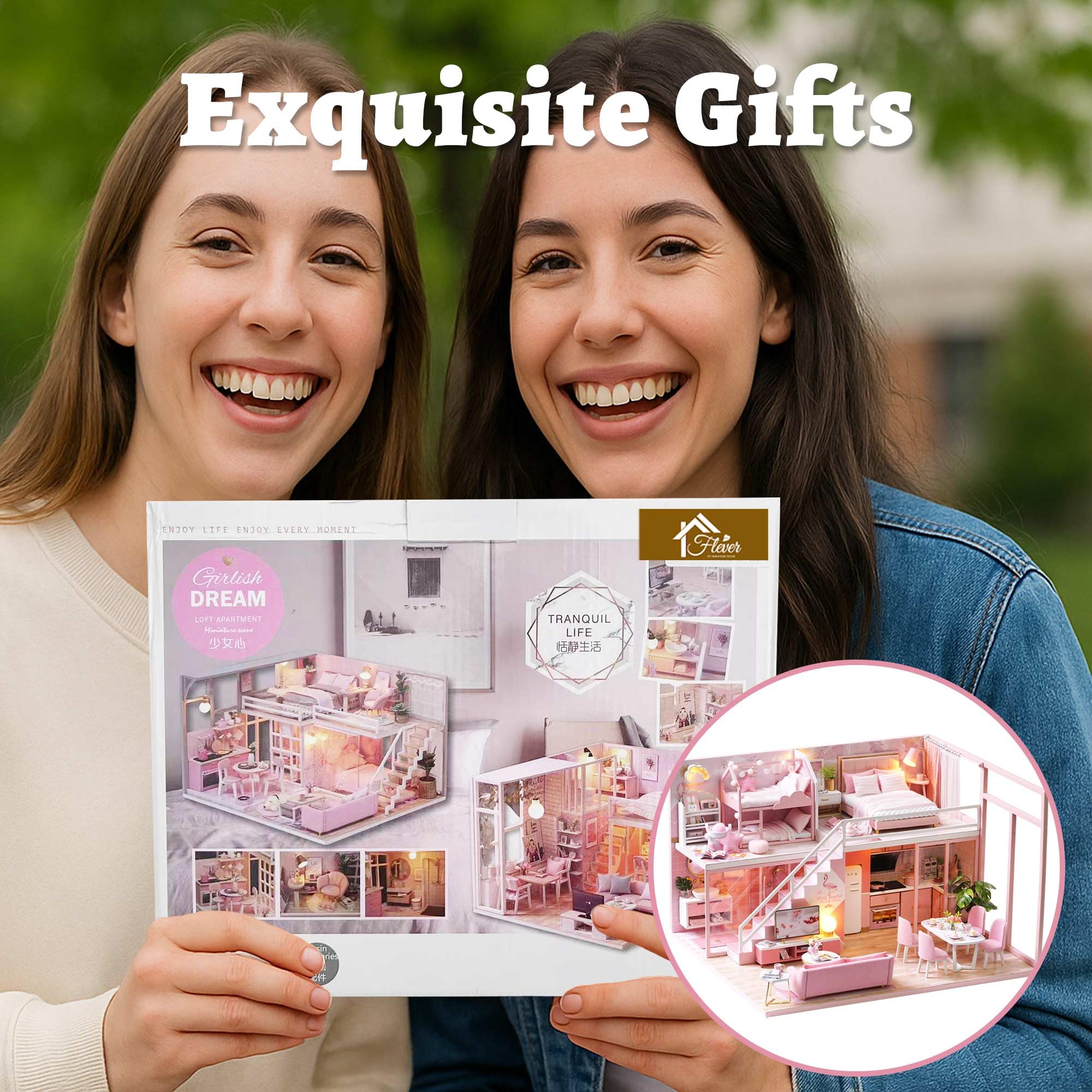 Flever dollhouse batteries-not-included require you to supply power
