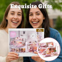 Flever dollhouse batteries-not-included require you to supply power