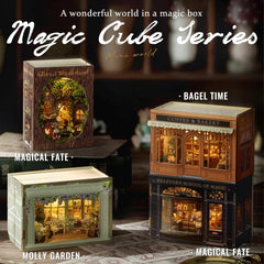 Flever dollhouse detailed decorations add character and realism to the scene.