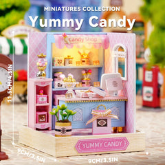 Flever dollhouse furniture and decor kit details for styling