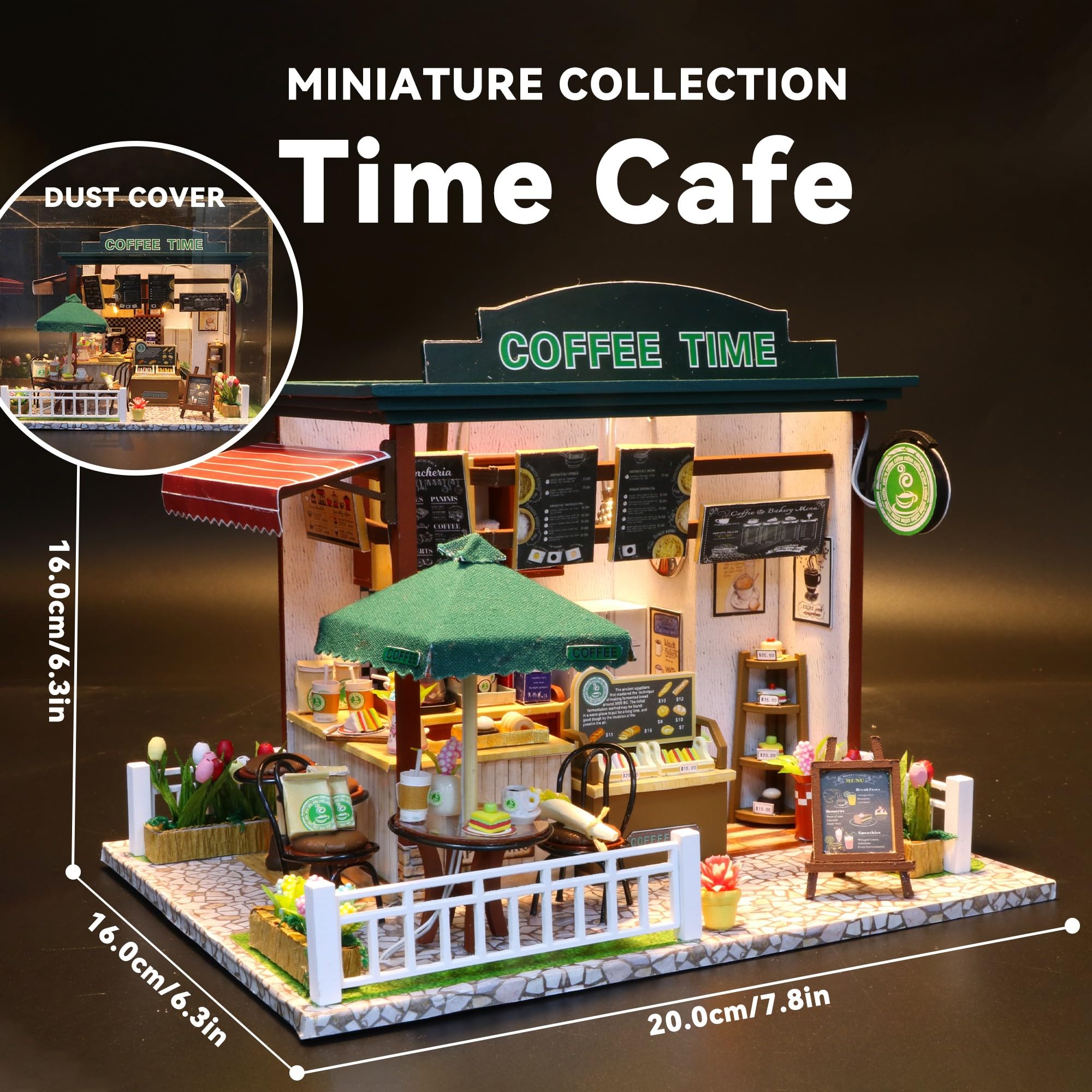 Flever dollhouse interior furniture ready for cozy setup