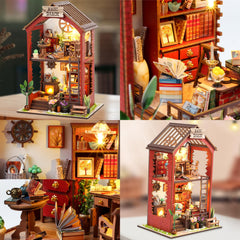 Flever dollhouse kit English manual supports easy step-by-step assembly.