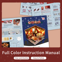 Flever dollhouse kit gift-ready design makes a thoughtful keepsake for gifting.