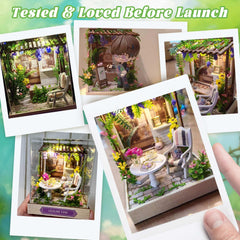 Flever dollhouse-kit miniature-accessories offer tiny accents for realism.
