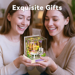 Flever dollhouse-kit toolkit-scissors-knife provides essential tools.