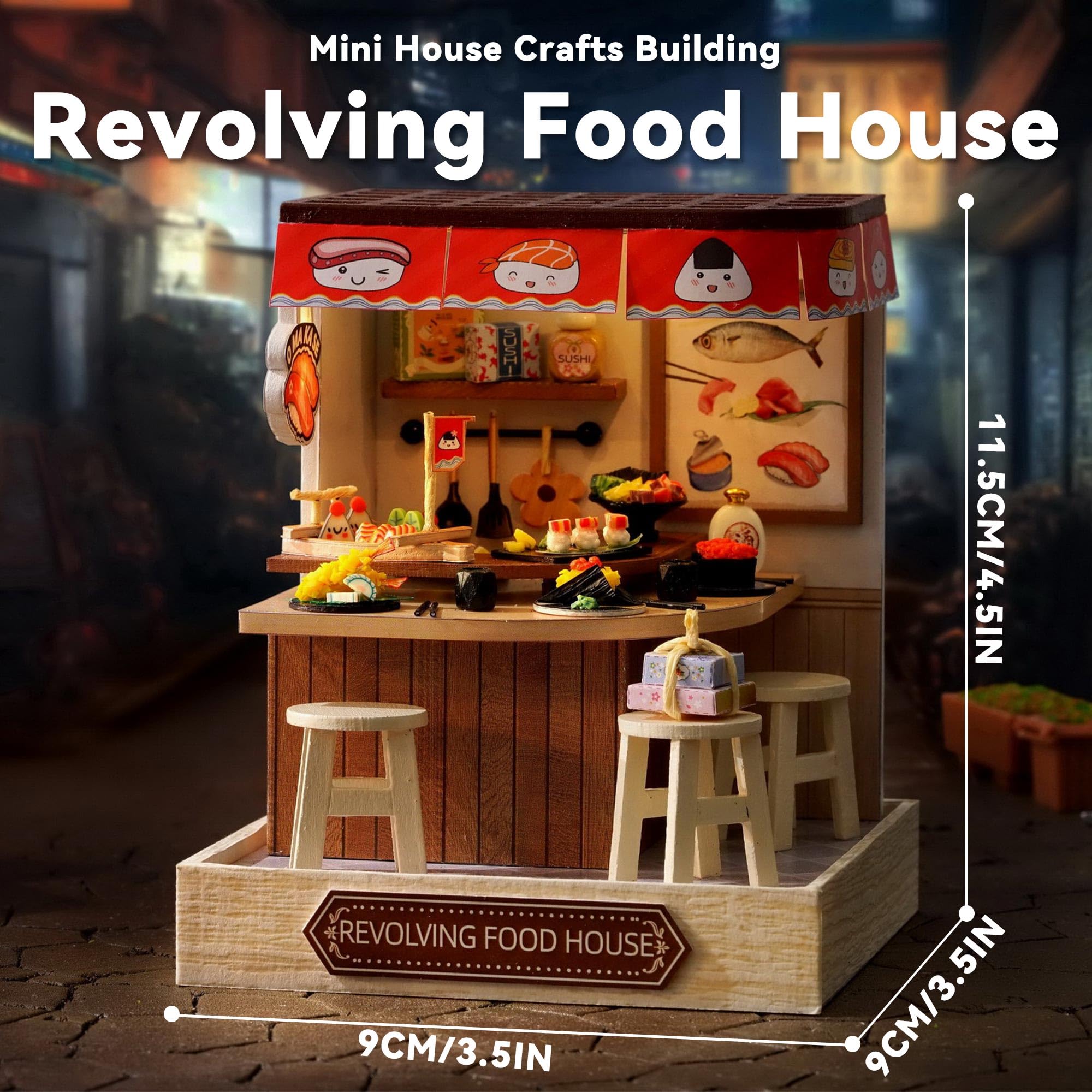 Flever dollhouse interior scene with detailed rooms