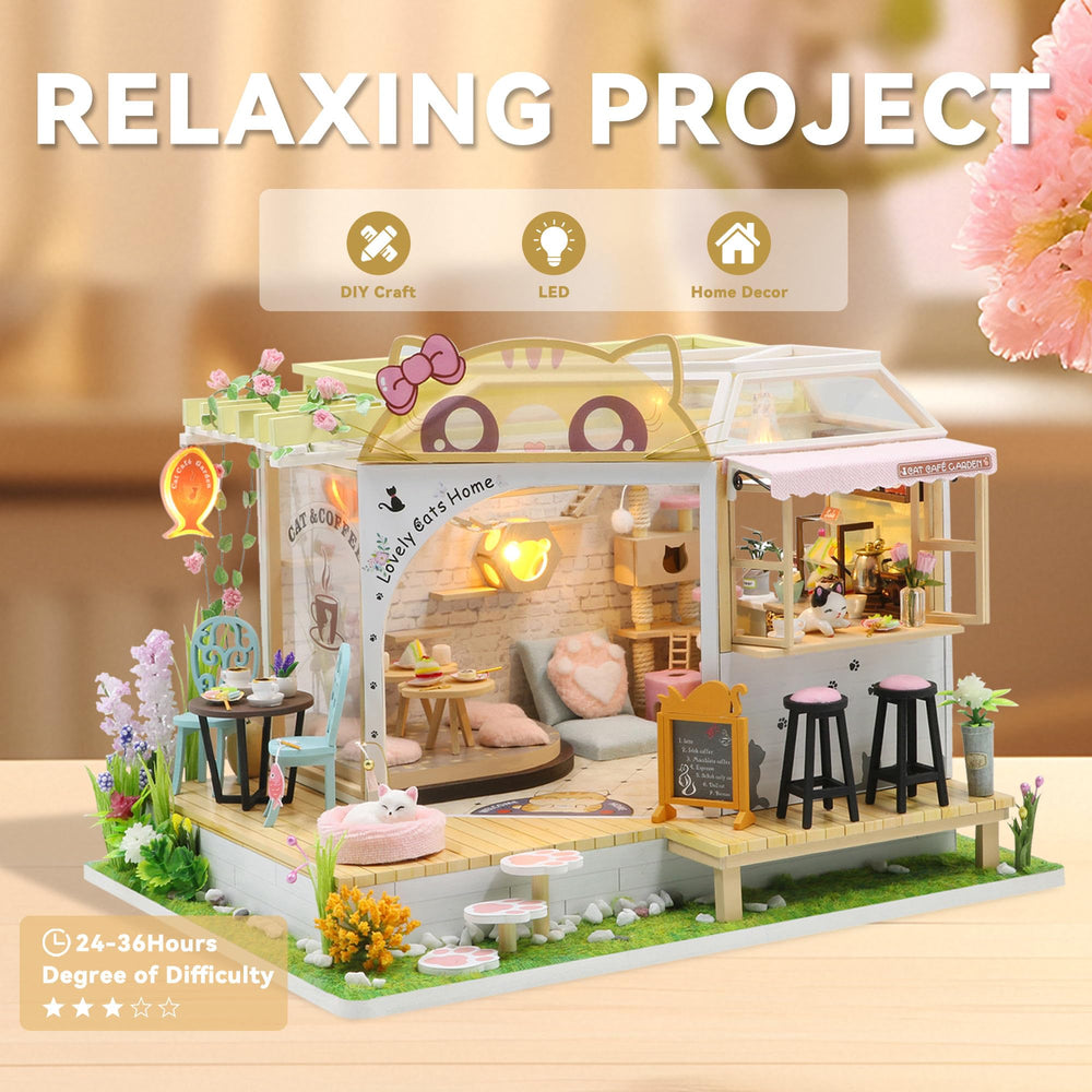 Flever dollhouse kit assembly instructions support beginners and keeps you informed.