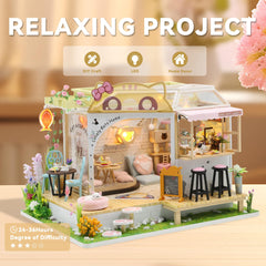 Flever dollhouse kit assembly instructions support beginners and keeps you informed.