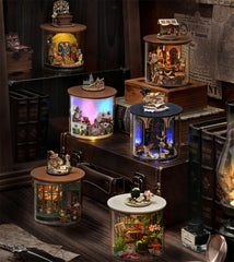 Flever dollhouse kit final display piece enhances home decor.