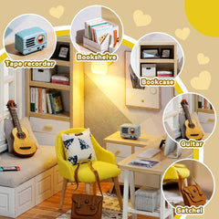 Flever Sunny Study kit includes English instruction manual for easy guidance.