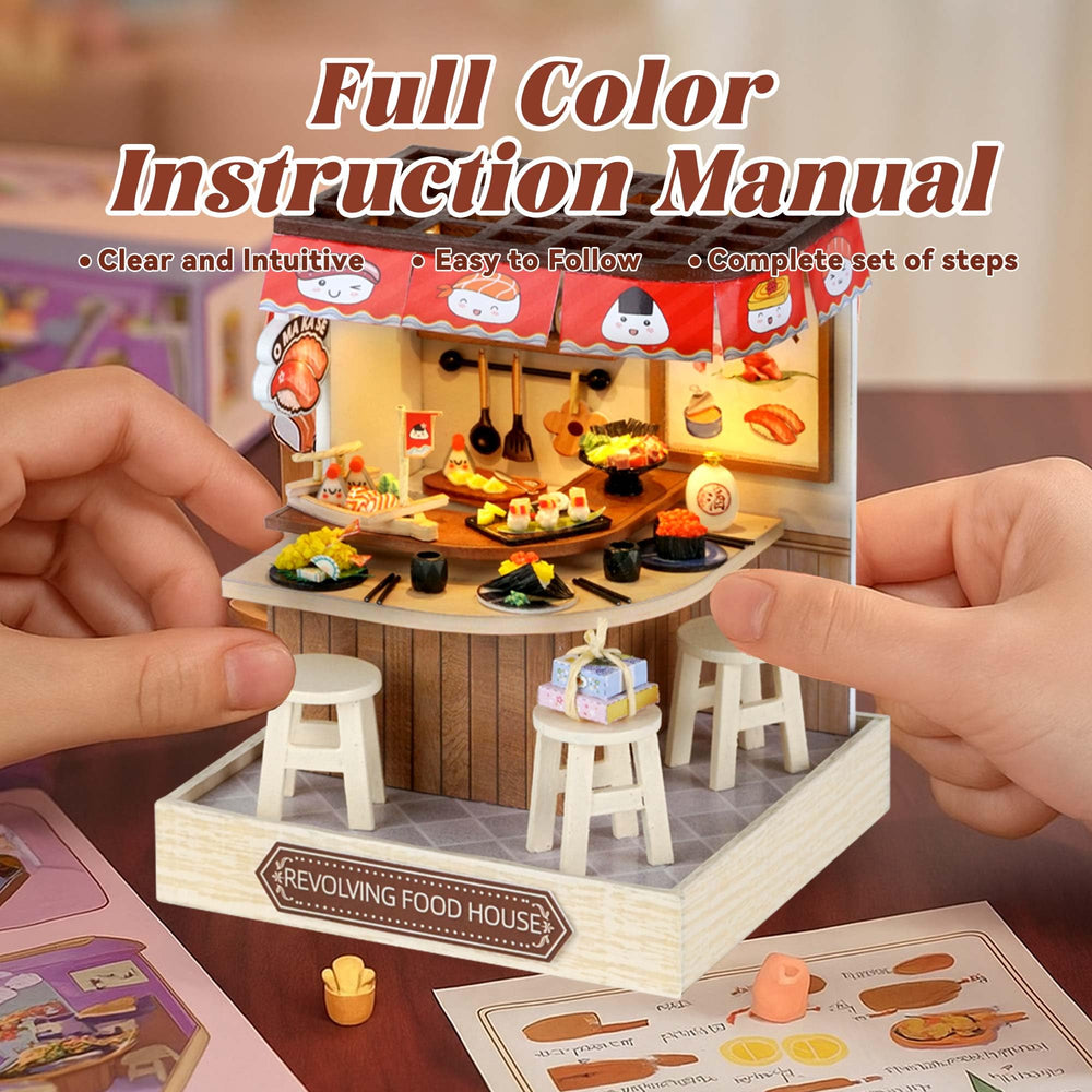 Flever included tools support precise, careful assembly