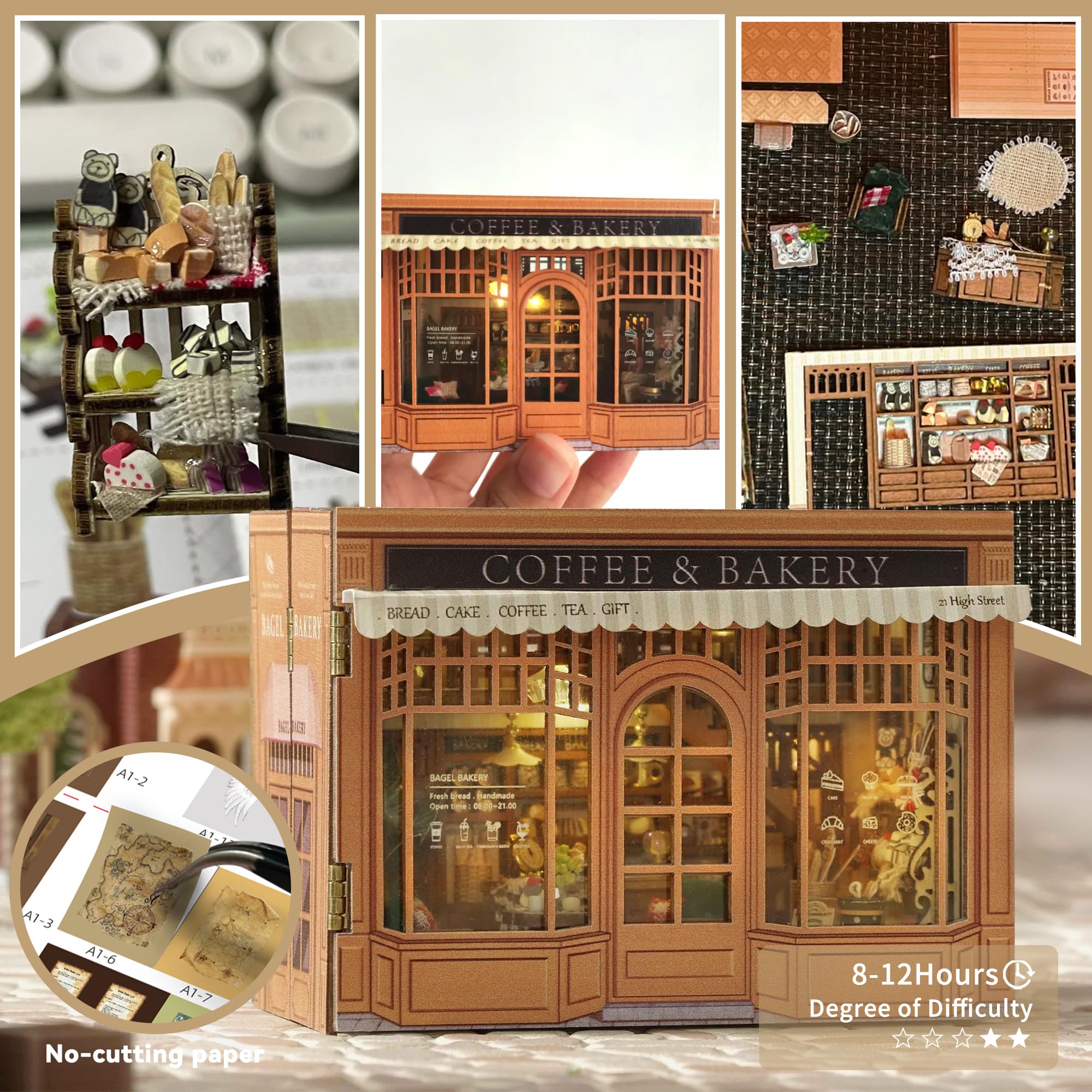 Flever dollhouse packaging and box makes unboxing exciting and gift-ready.