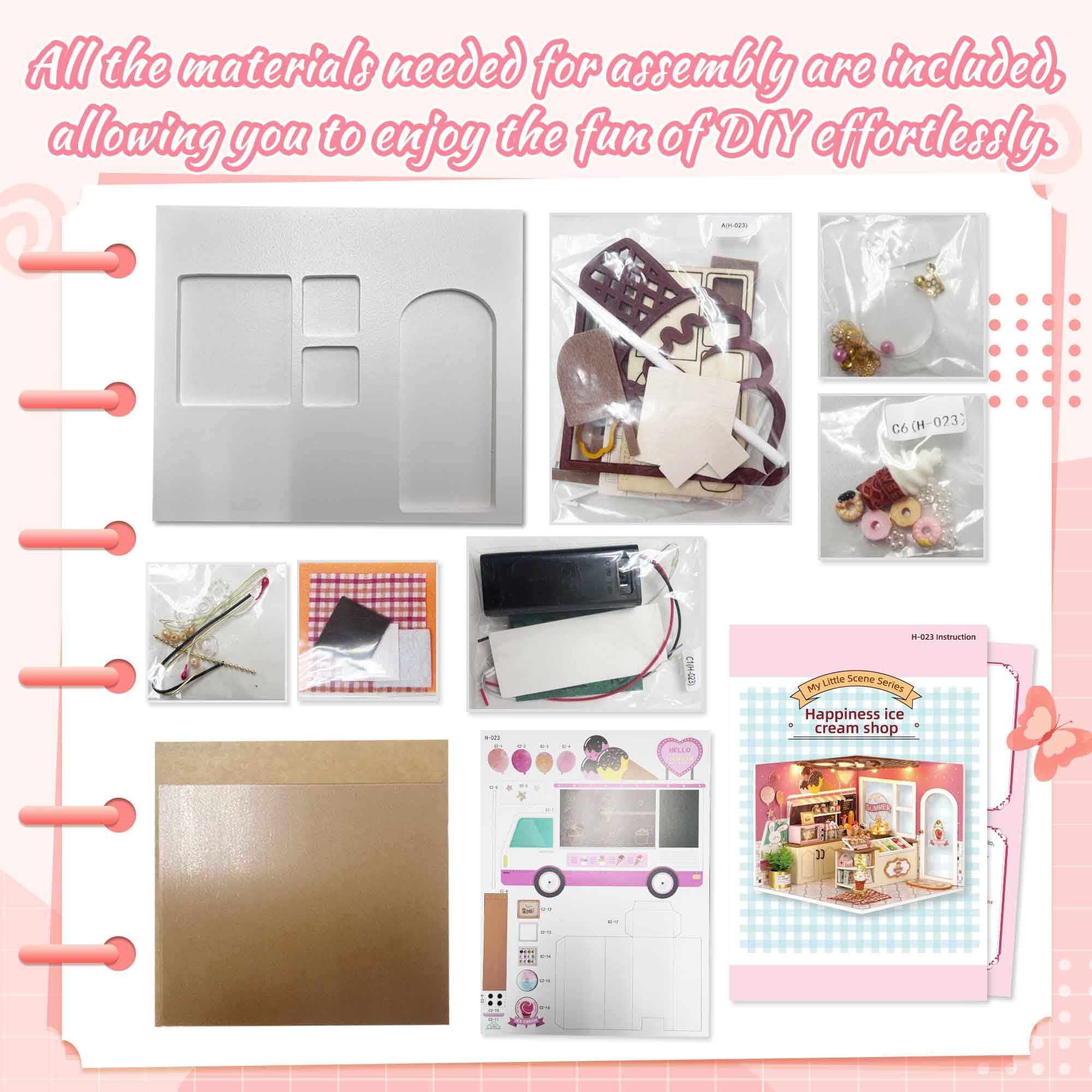 Flever dust cover plexiglass protects your miniature display.