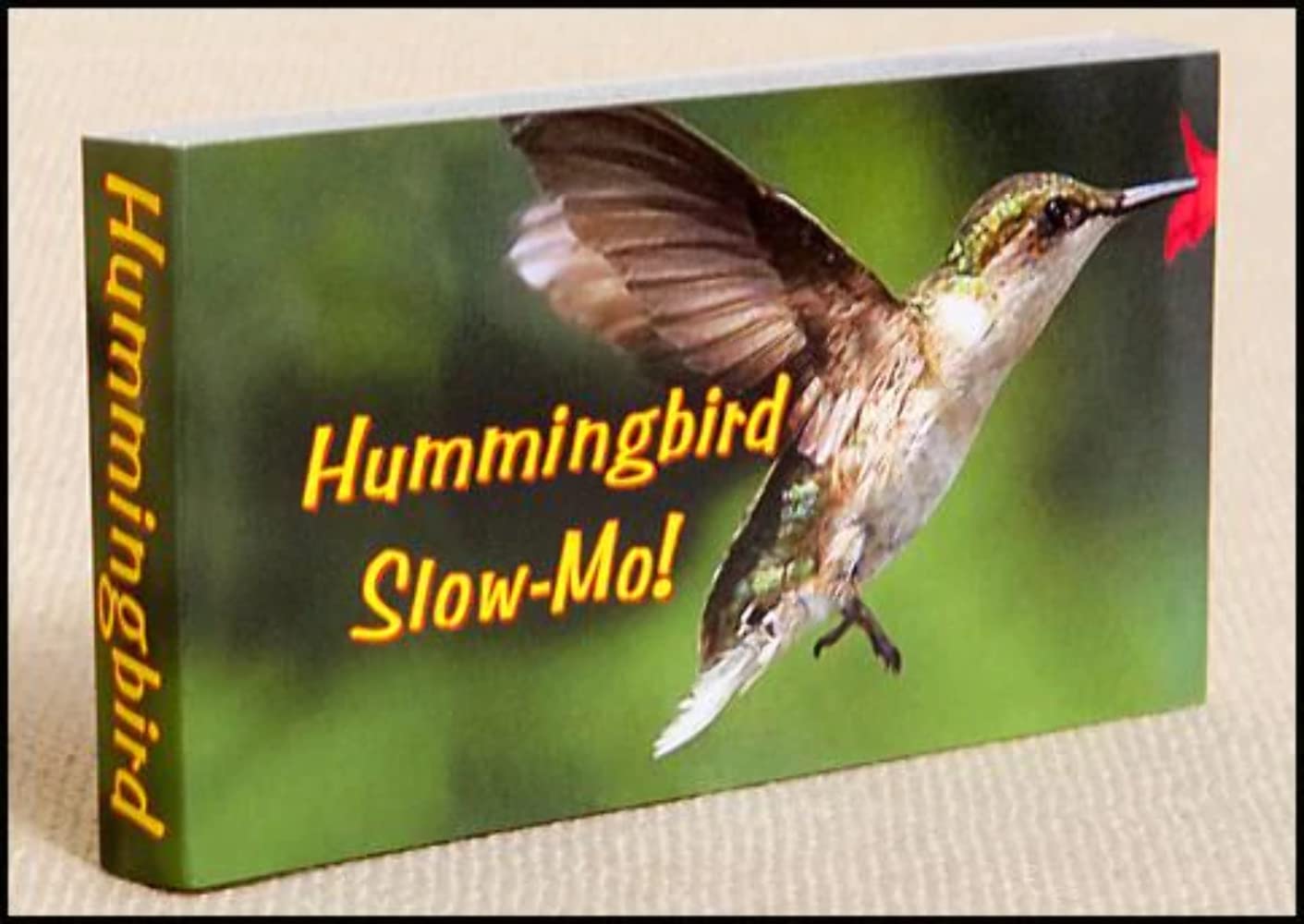 Fliptomania hummingbird video link indicates flipbook in action