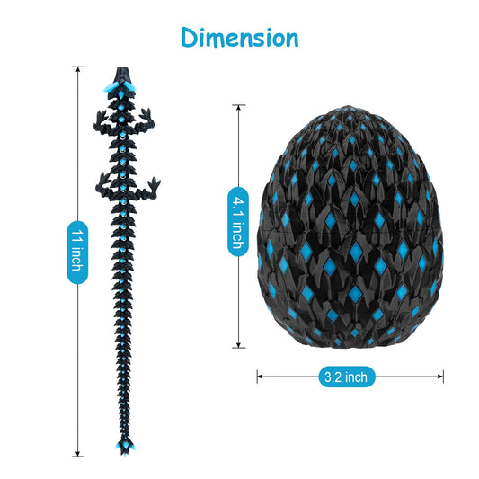 FLISAT dragon inside the egg offers a delightful surprise for collectors.