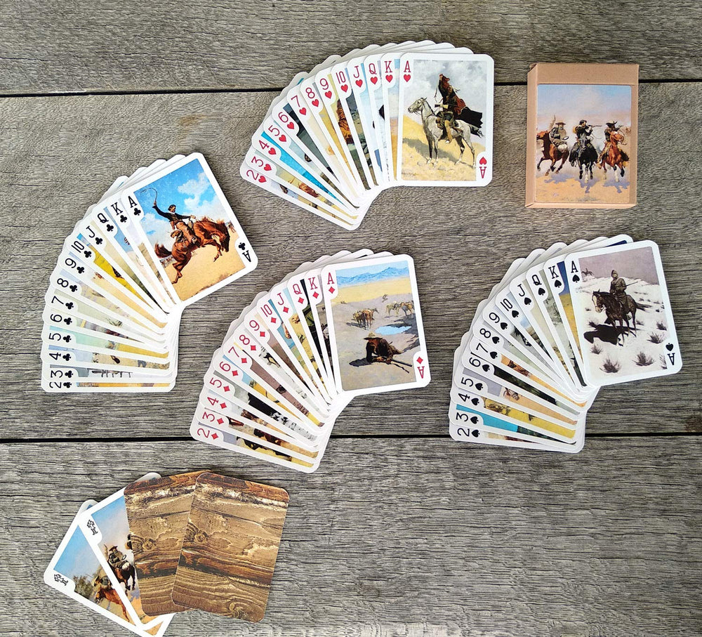 FLONZGIFT Indian and cowboy imagery from magazines for nostalgic flair.