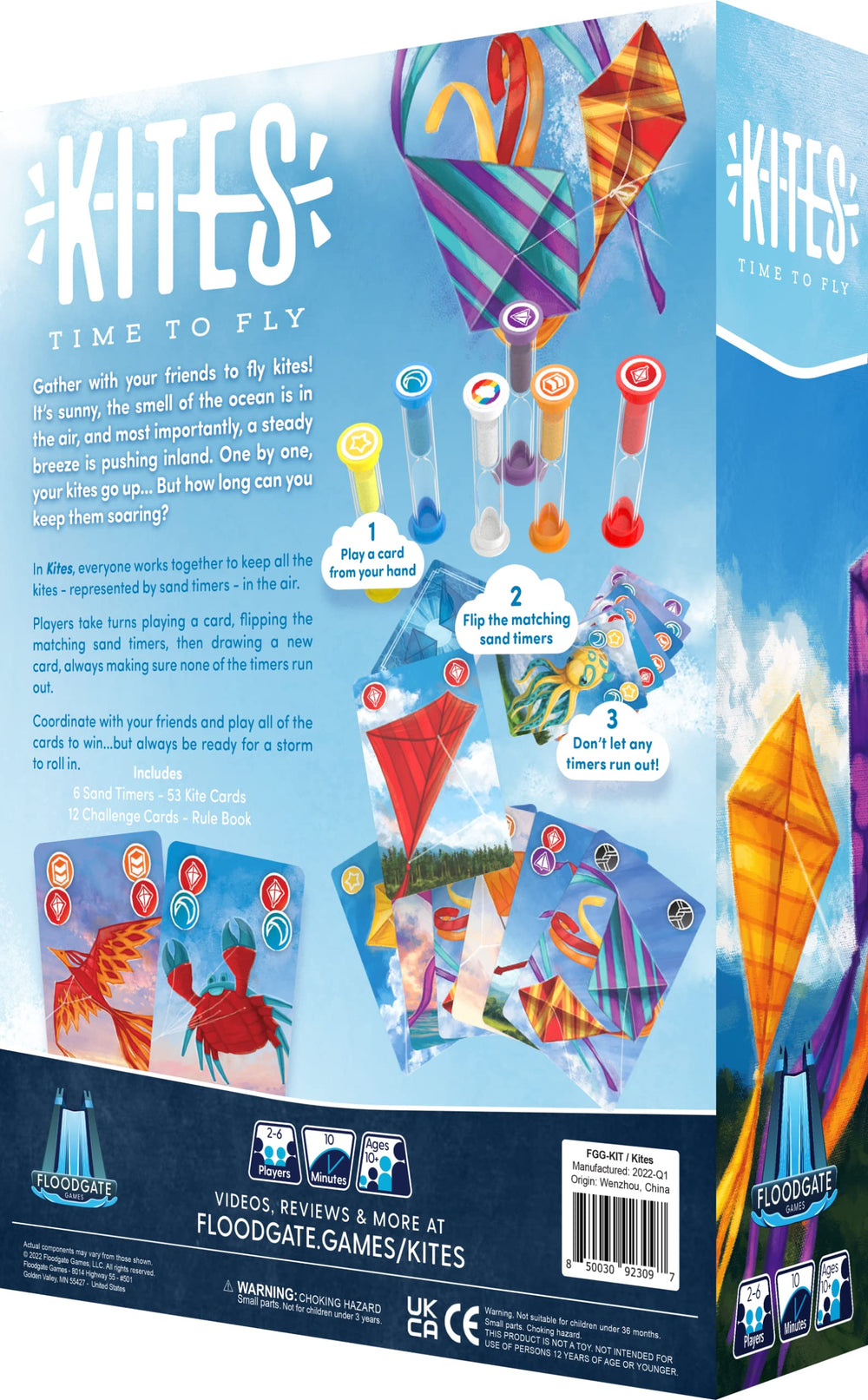 Floodgate Kites Time to Fly enables quick, engaging rounds