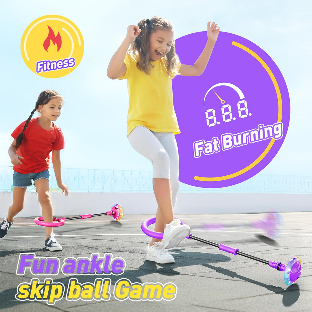 Flooyes skip ball calorie counter supports active recording of motion.