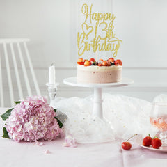 Florcmet assembled cake topper saves DIY time for quick party prep.