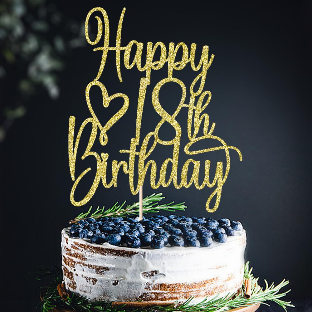 Florcmet glitter topper catches light for a dazzling cake appeal.