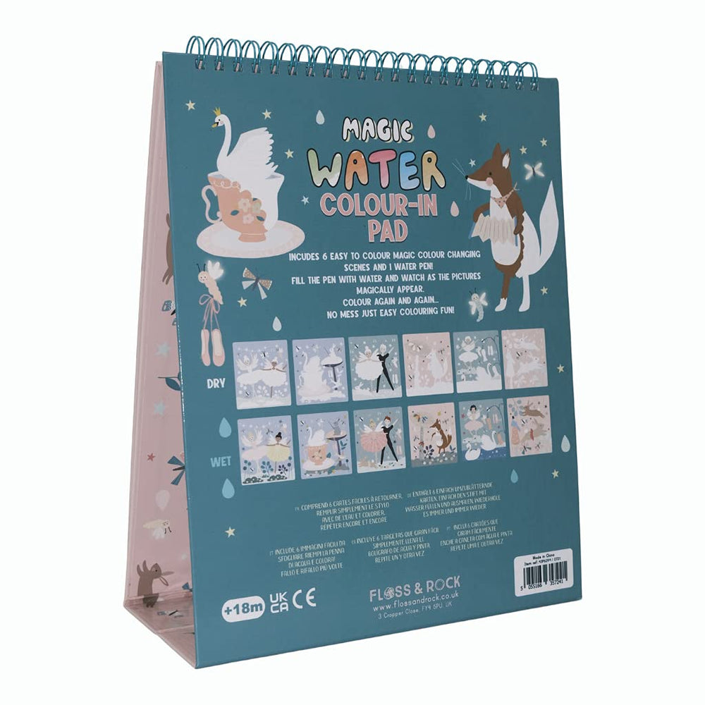 Floss & Rock colorful jungle animals appear with water for calm, imaginative play.
