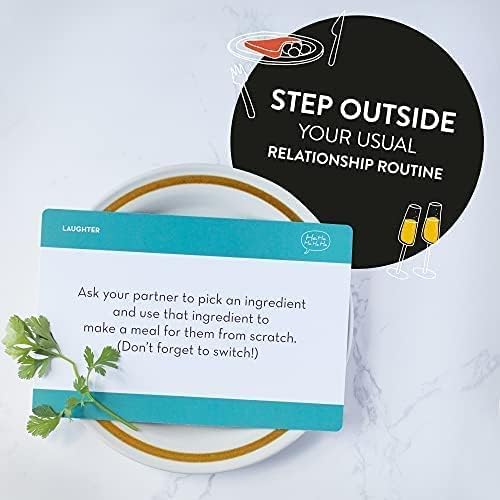 Flowjo date night idea cards spread offers authentic ideas that fit any budget.