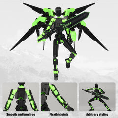 Flsuntlyu T13 combat mecha detail close-up showing articulation and durability