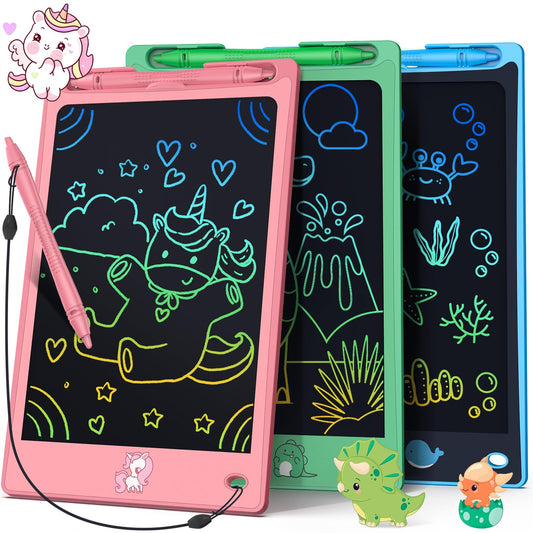 FLUESTON unicorn LCD drawing tablet for kids on the go