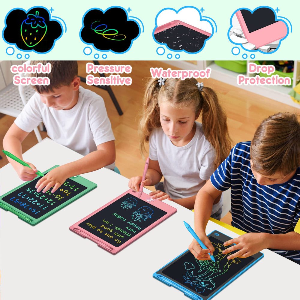 FLUESTON erase button and screen lock for easy doodling