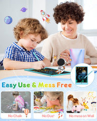 FLUESTON LCD writing tablet portable lightweight design for travel.