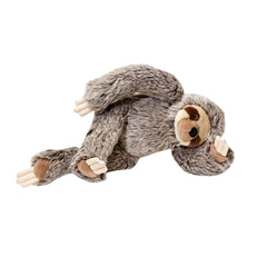 Fluff & Tuff Tico Sloth Toy with long arms, ideal for interactive play.