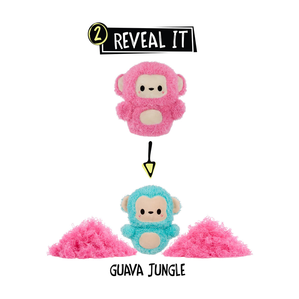 Fluffie Stuffiez Monkey small collectible—creative customization during pull reveals