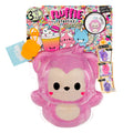 Fluffie Stuffiez Monkey small collectible—pull to reveal a surprise character for imaginative play