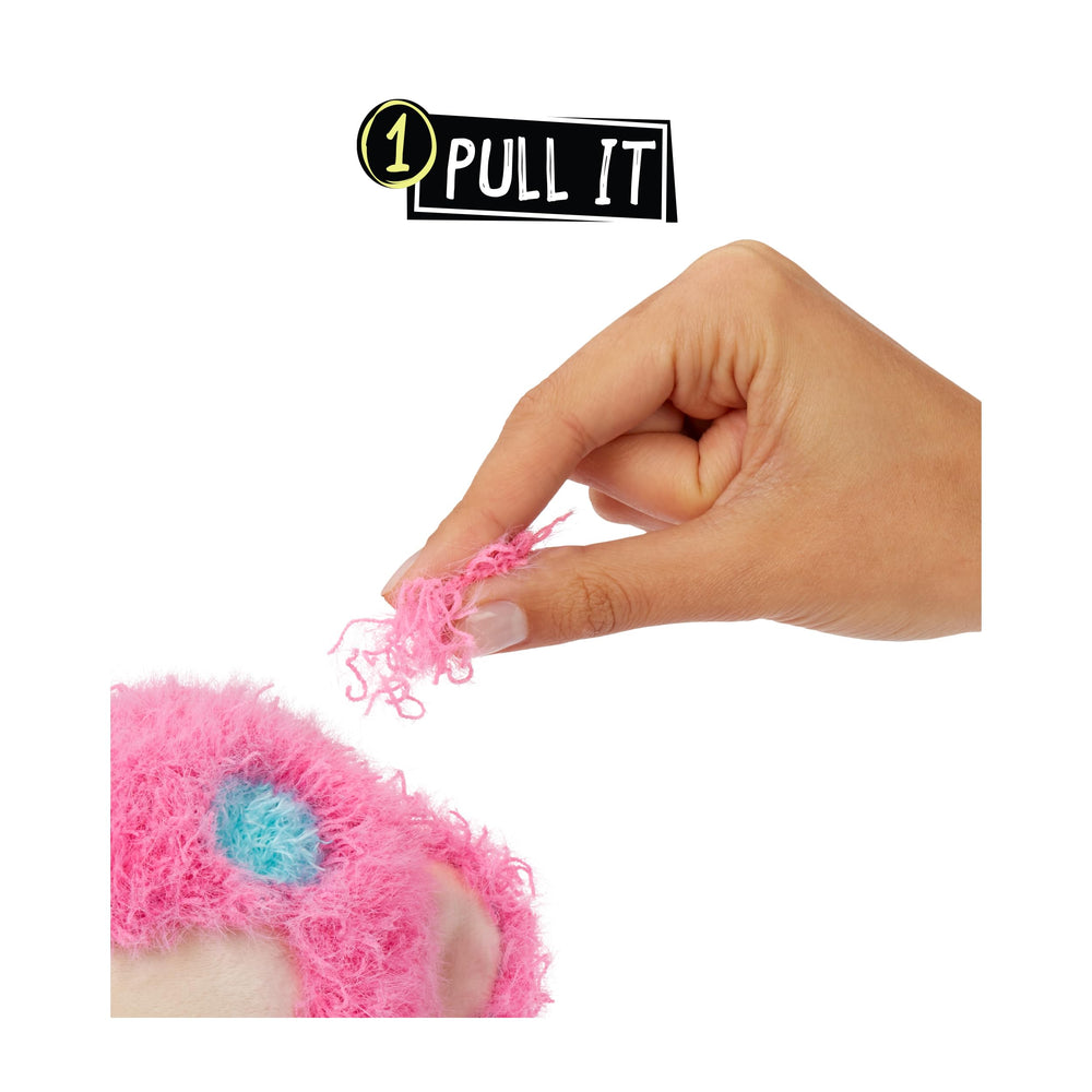 Fluffie Stuffiez Monkey small collectible—store pulled fluff in squishy pouch