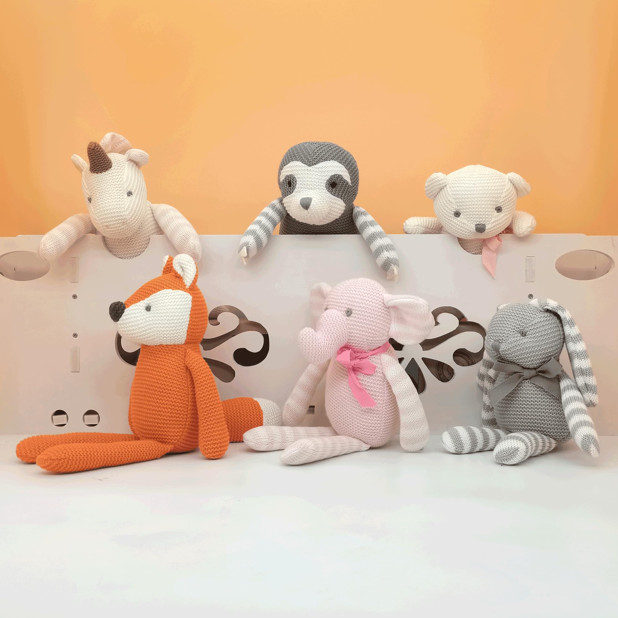FLUFFYFUN sloth plush packaging in recyclable box highlights eco-friendly gift option