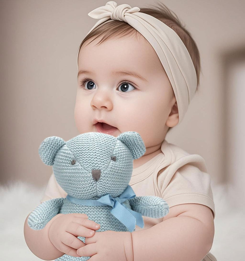 FLUFFYFUN nine-inch teddy bear, longer hugs and comfort